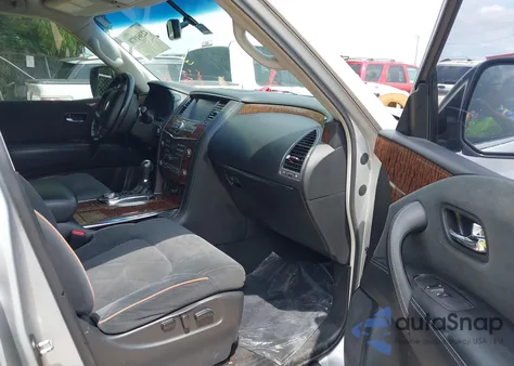 2017 Nissan Armada Sv из США, поврежденный, VIN JN8AY2NC4H9505935